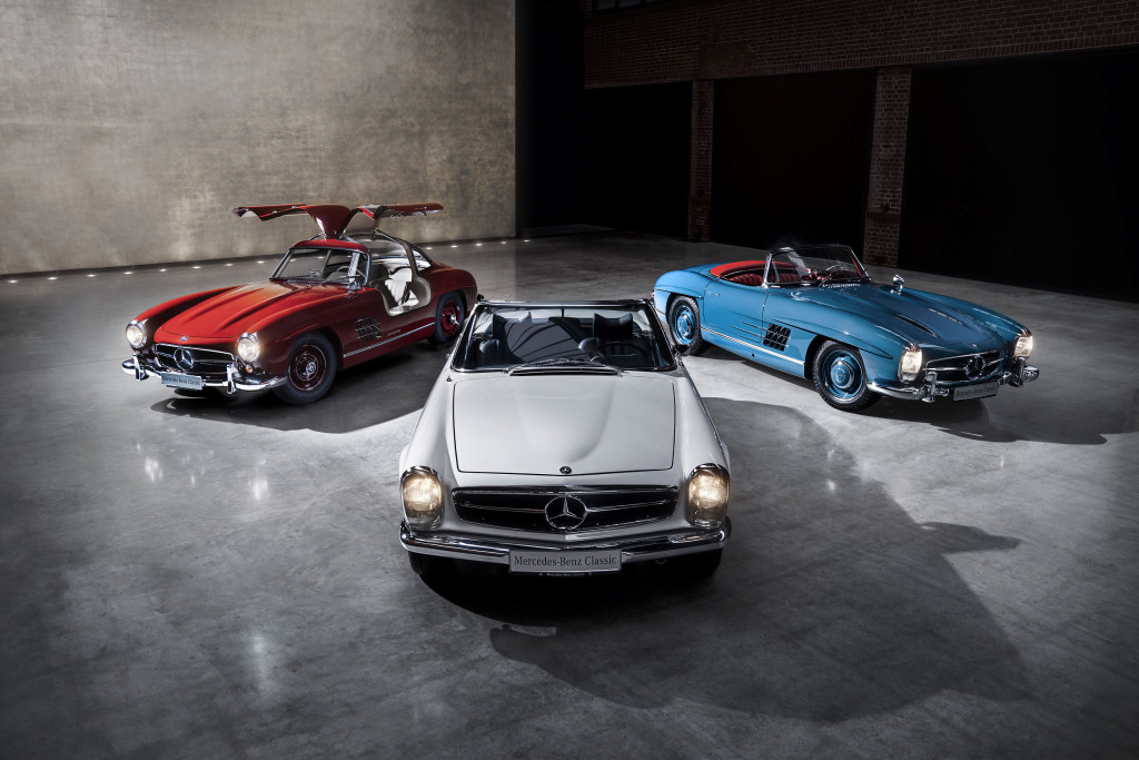 CRM: PRE PAD Images - W198, 1954, 300SL, W113 Pagode, W198, 300SL Roadster