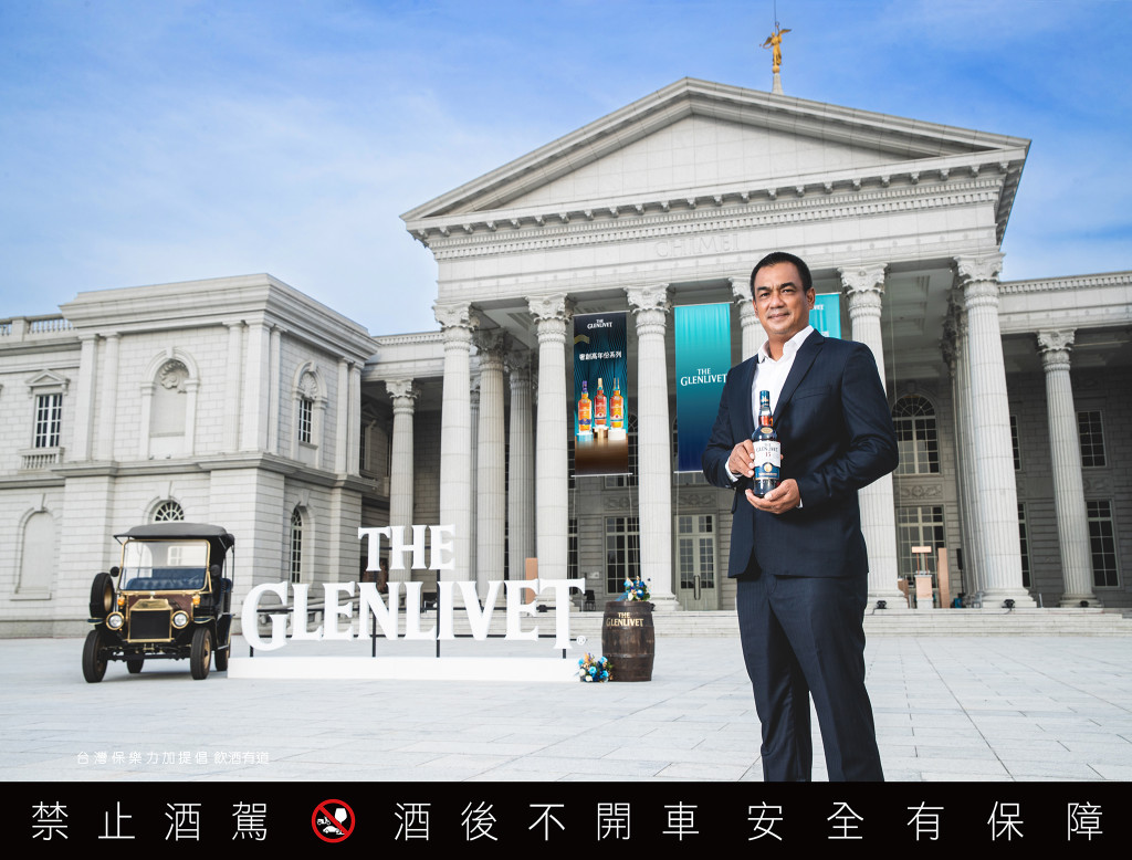 【活動照片1】台灣之光「陳金鋒」於奇美博物館為格蘭利威新品上市揭開序幕