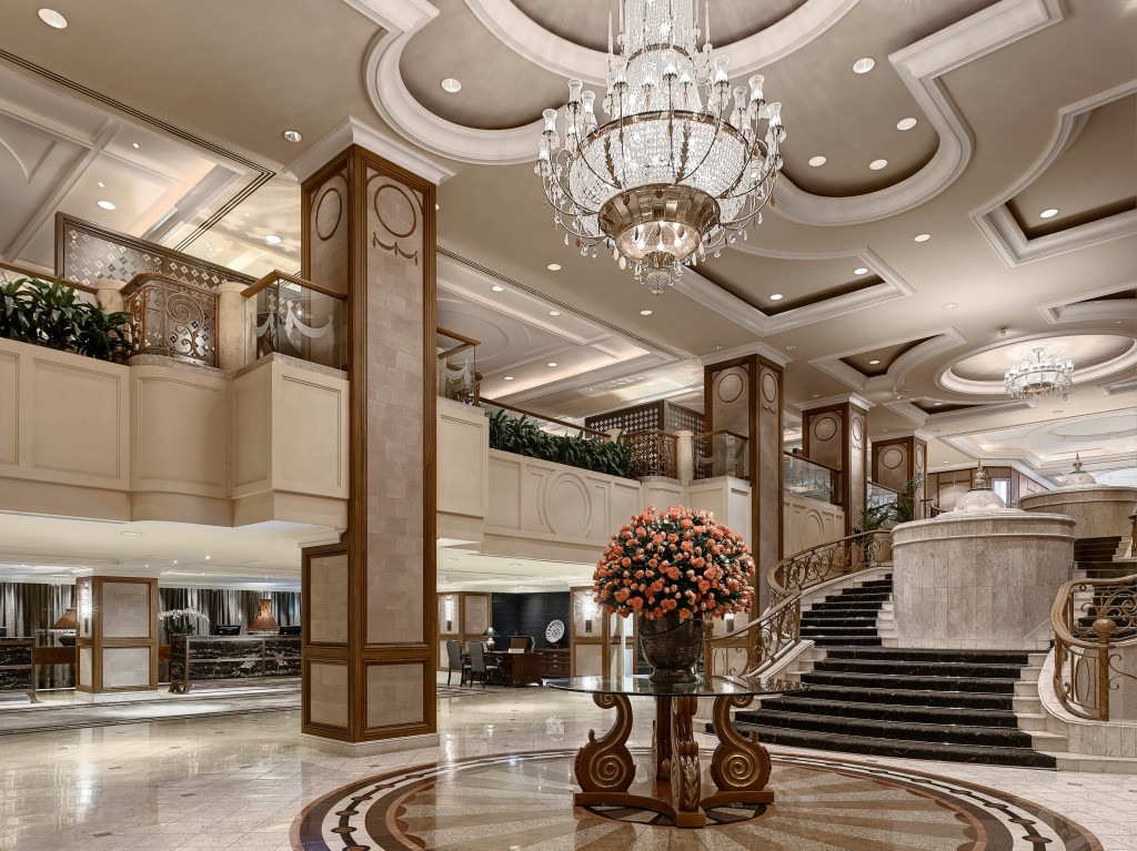 Lobby at The Langham Melbourne