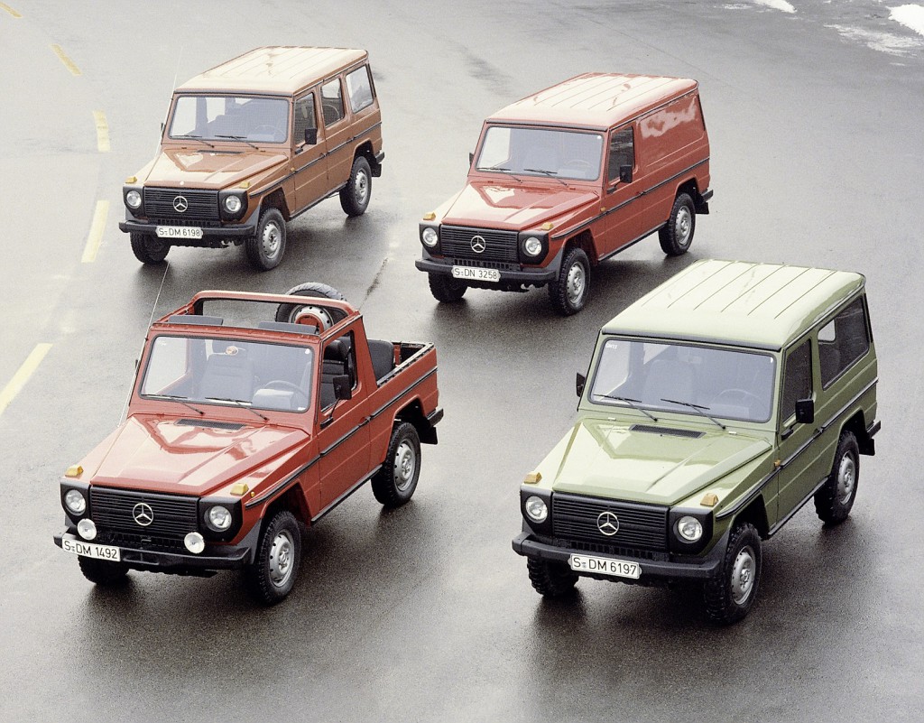 30 Jahre Mercedes-Benz G-Klasse  30 years of the Mercedes-Benz G-Class