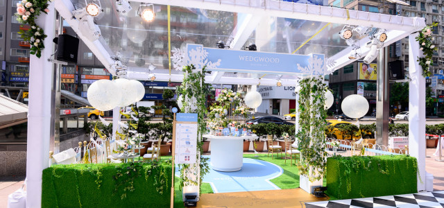 Wedgwood首座城市茶屋花園    見證260年的經典流傳