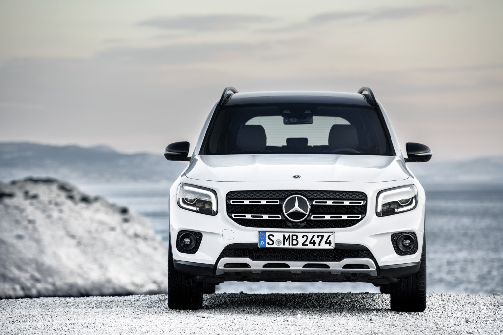 Mercedes-Benz GLB, Edition 1, digitalweiß  Mercedes-Benz GLB Edition 1, digital white