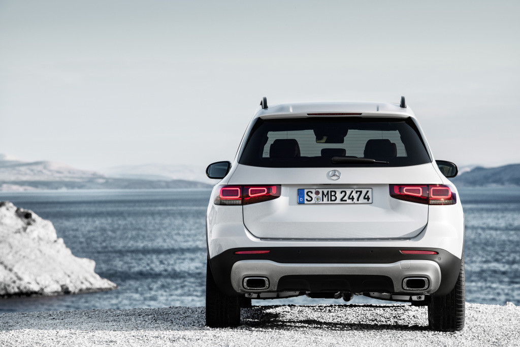 Mercedes-Benz GLB, Edition 1, digitalweiß  Mercedes-Benz GLB Edition 1, digital white