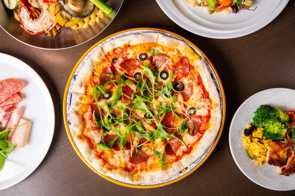 07 手工義式Pizza_Garden Kitchen午間限定半自助餐_台北萬豪酒店