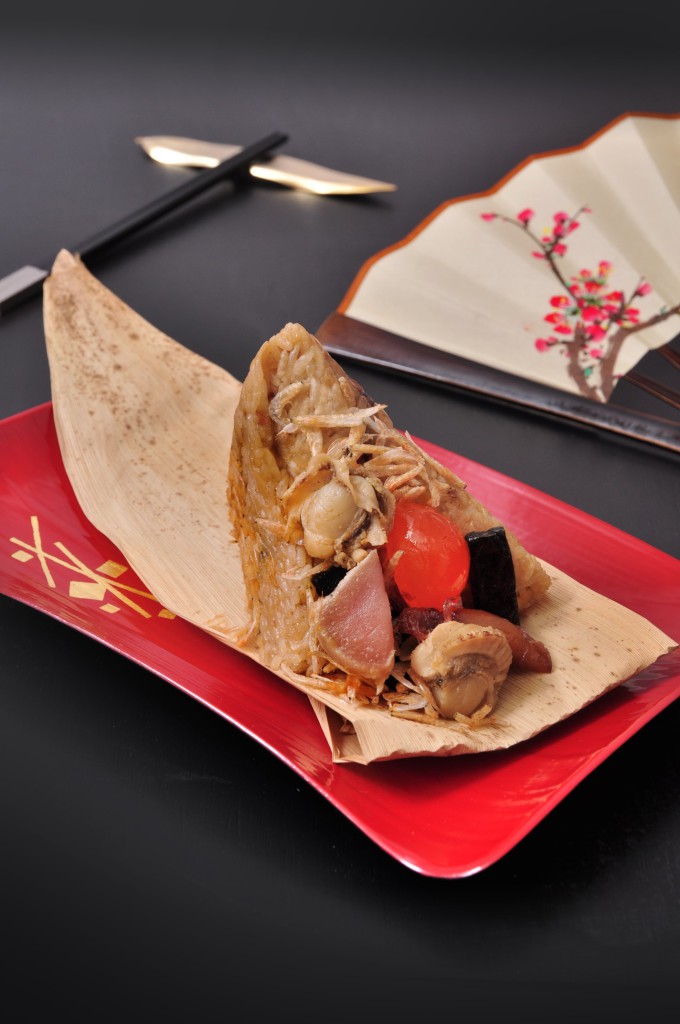 凱撒飯店連鎖五福飄香慶端午旗艦黑鮪海鮮粽