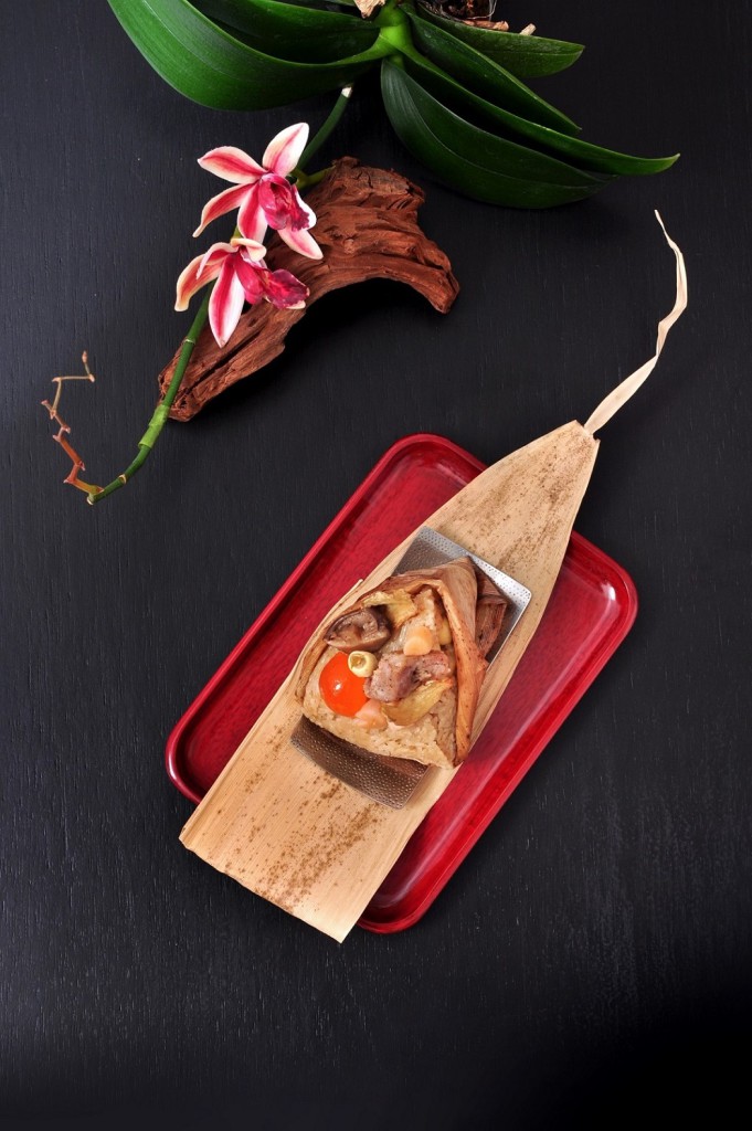 凱撒飯店連鎖五福飄香慶端午秘傳麻油雞粽