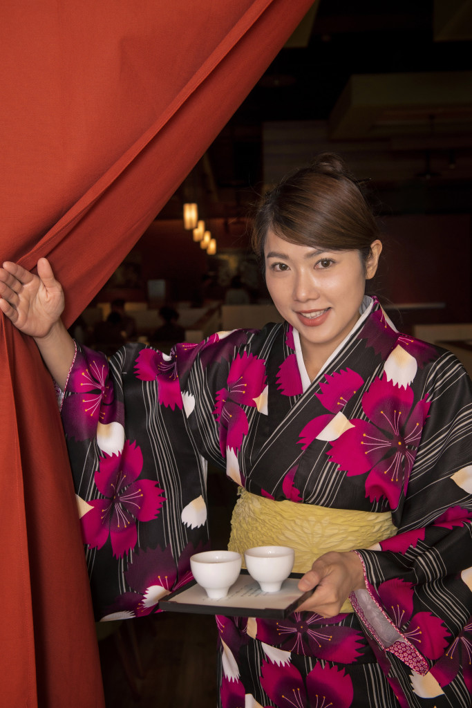 女將迎賓湯服務