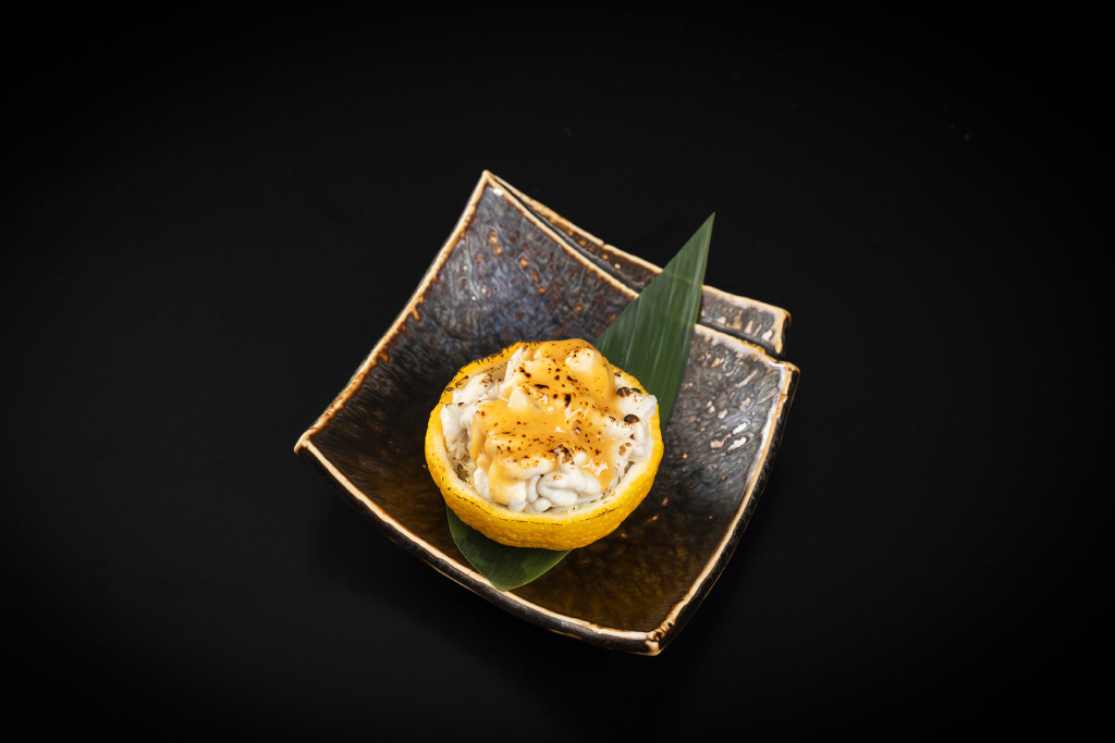 a6-替缽_松葉蟹肉鱈白子柚子釜燒