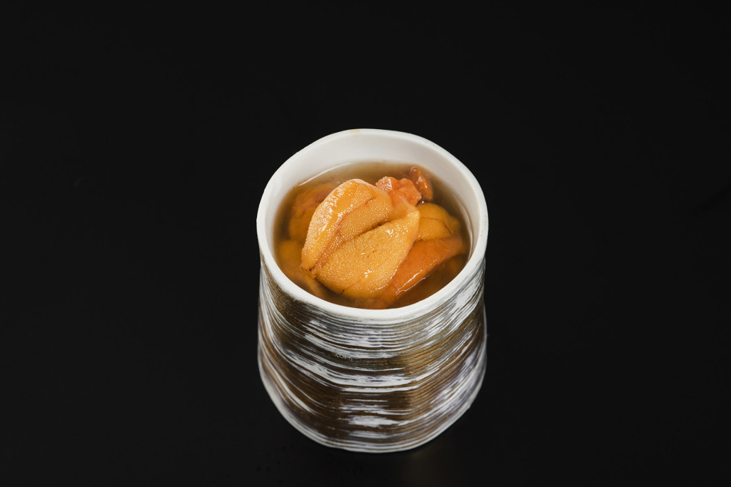 a9-箸休め_馬糞海膽豆漿凍