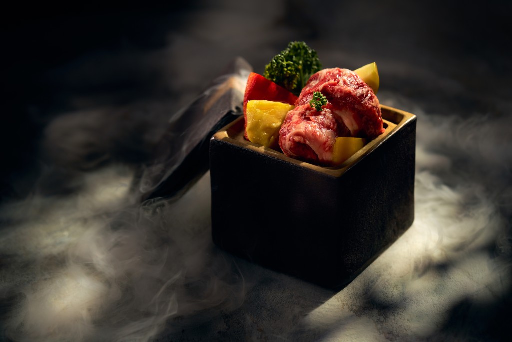 燒肉風間全新套餐「Feast家友限定．極致饗宴」-歐西里斯的遠古祝福-豐收果物使用近江A5和牛肋間肉